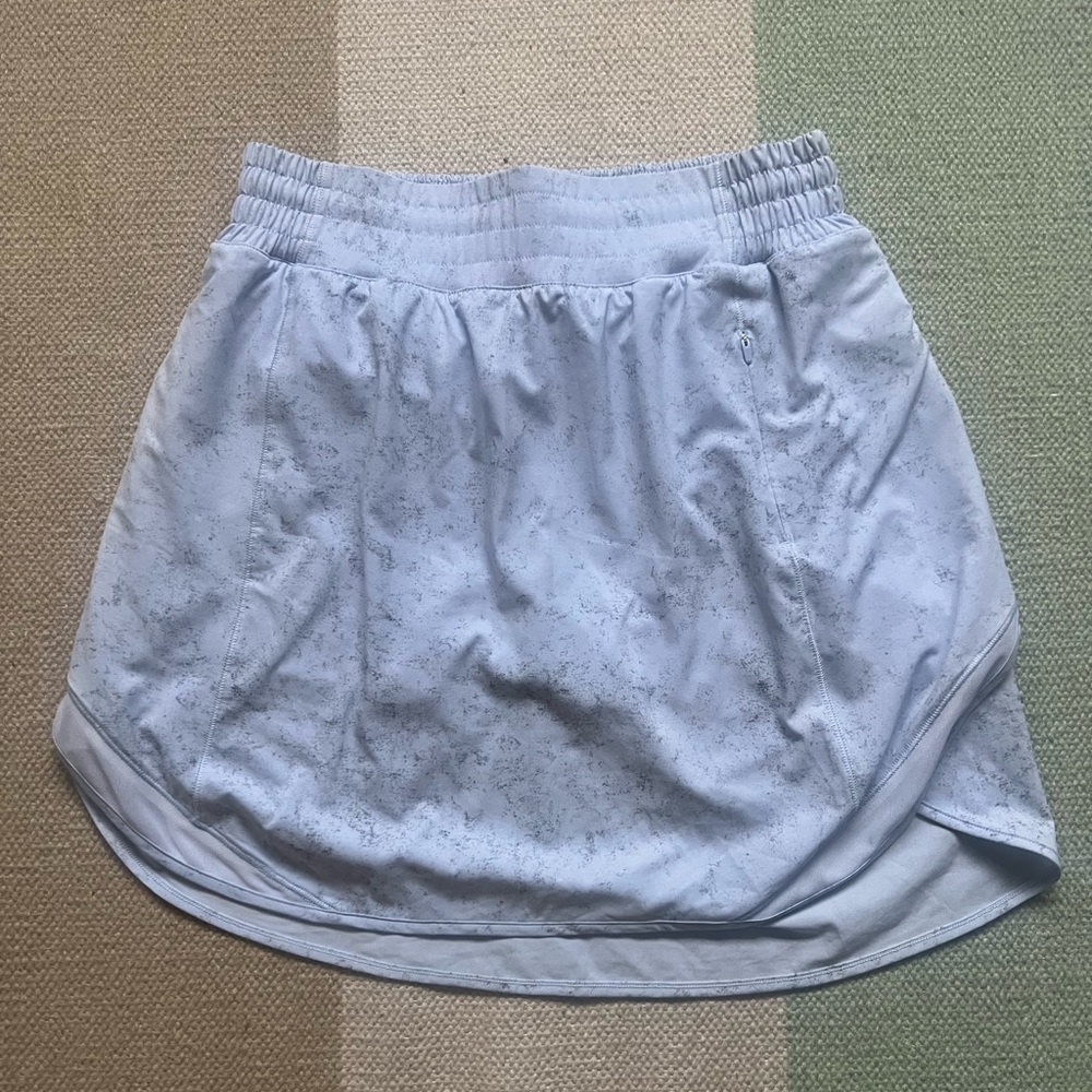 Lululemon blue tennis skirt size 6